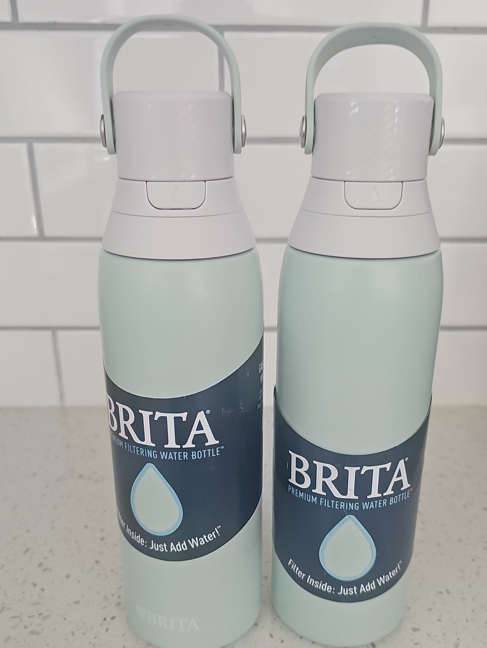 Brita Mint Green Filtered Water Bottle